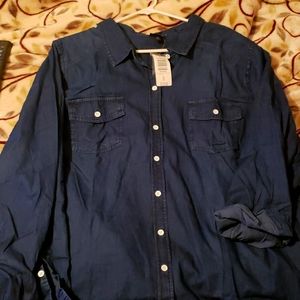 BNWT Torrid longsleeve button up shirt  size 4x